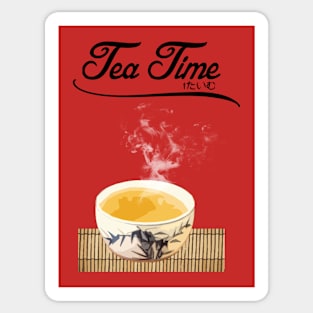 Tea Time Sticker